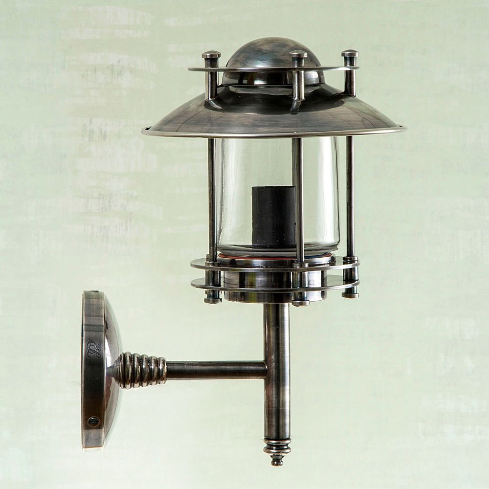 Turner Outdoor Wall Light Antique Silver