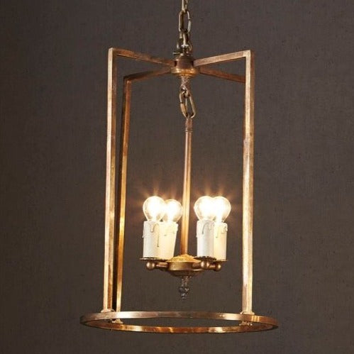 St Palais Ceiling Pendant Small Antique Brass