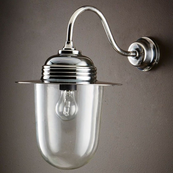 Stanmore Outdoor Wall Light Antique Silver (SKU ELPIM51240AS)