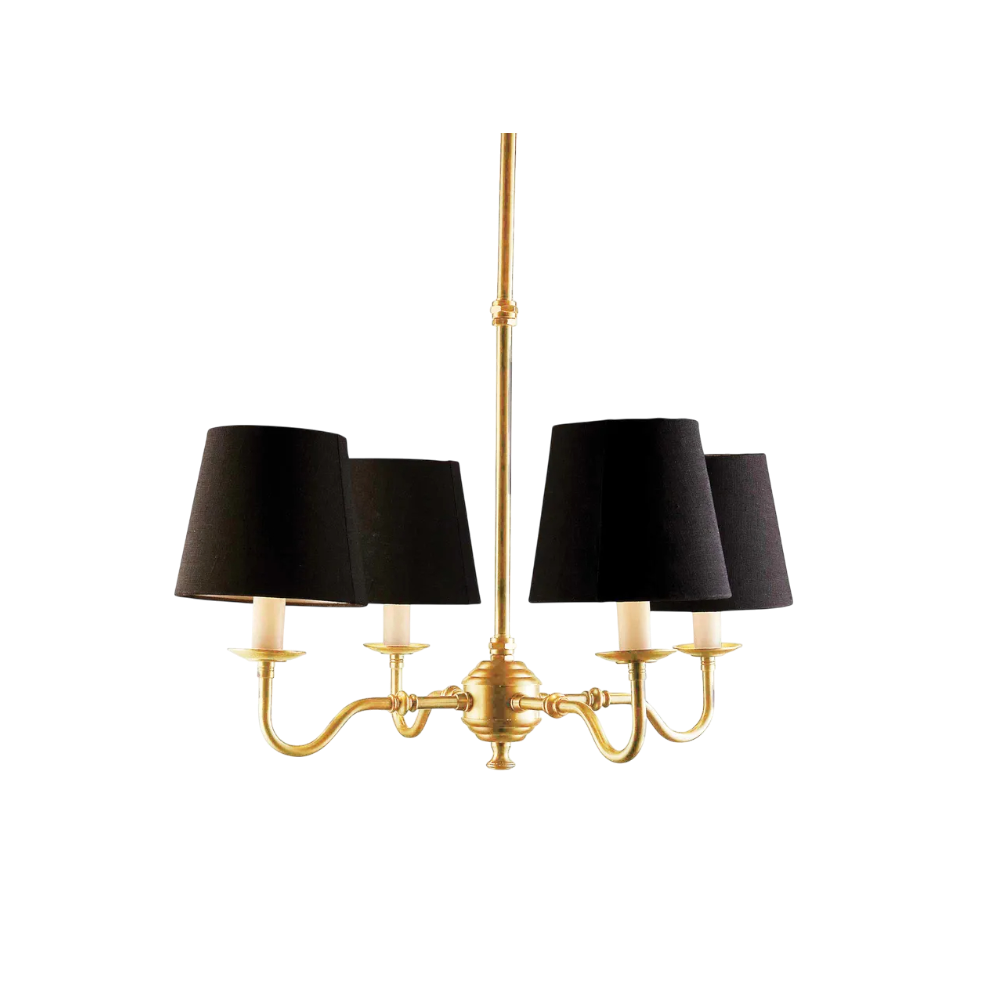 Milton Chandelier Antique Brass ELPIM51117AB