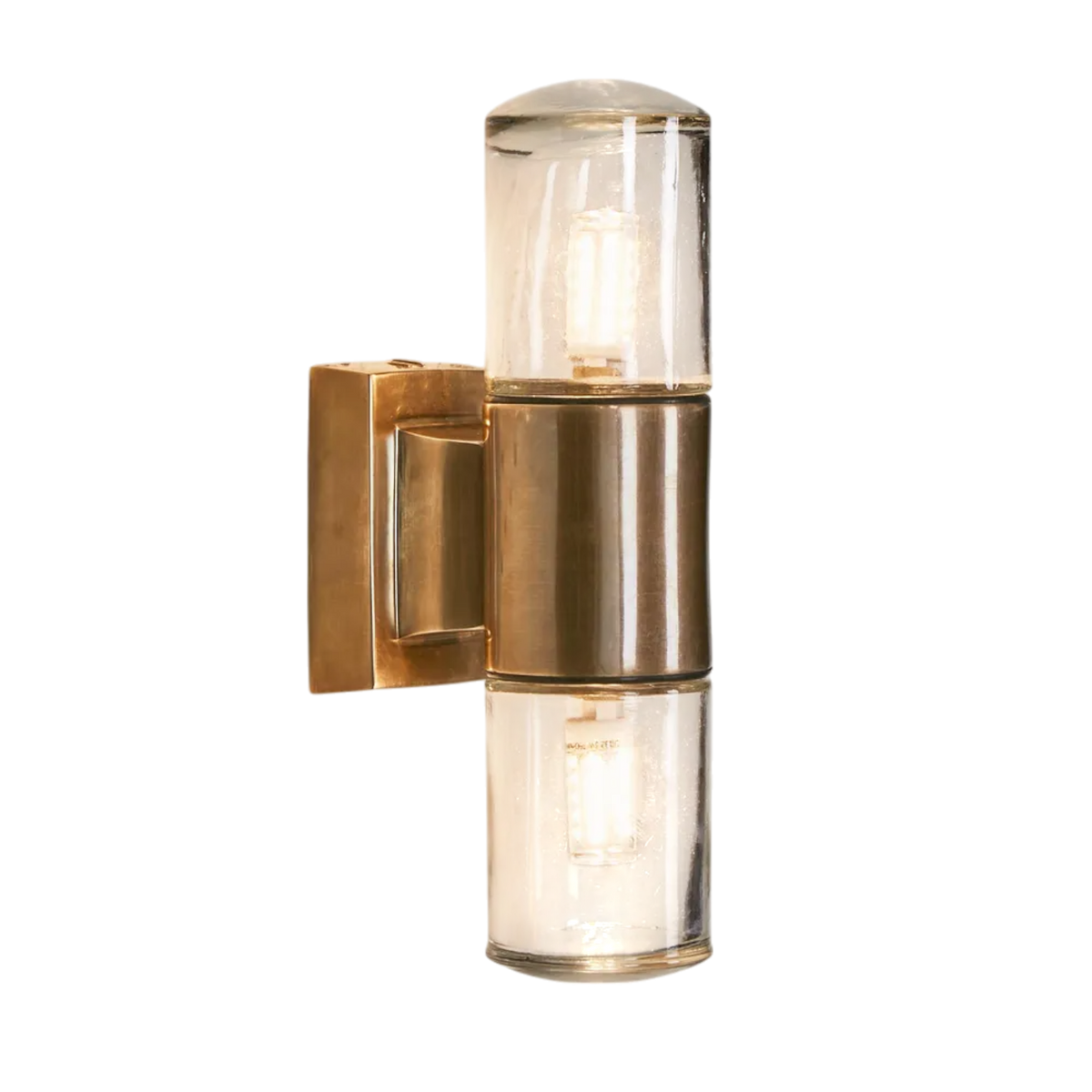 Babetta Up-Down Outdoor Wall Light Brass