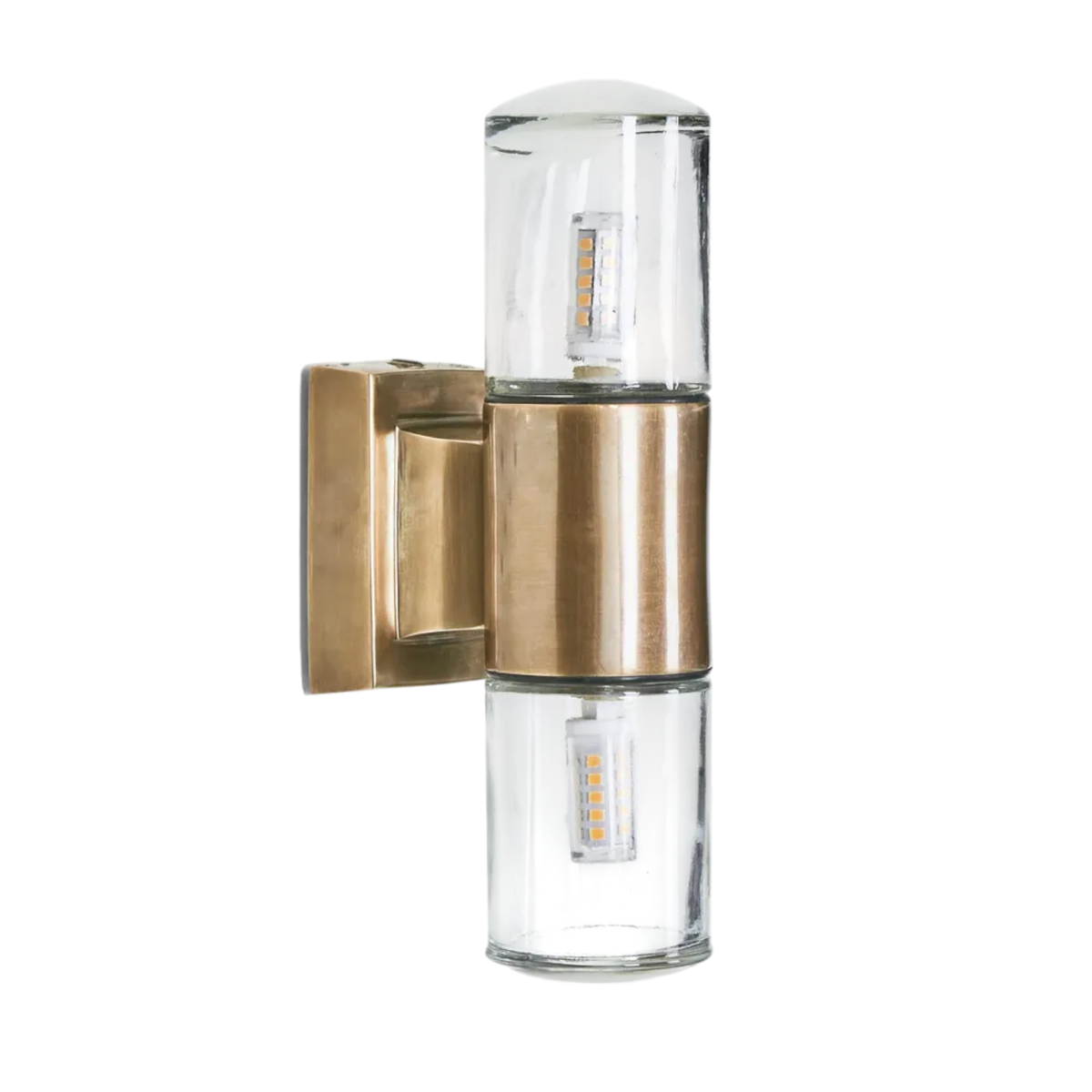 Babetta Up-Down Outdoor Wall Light Brass