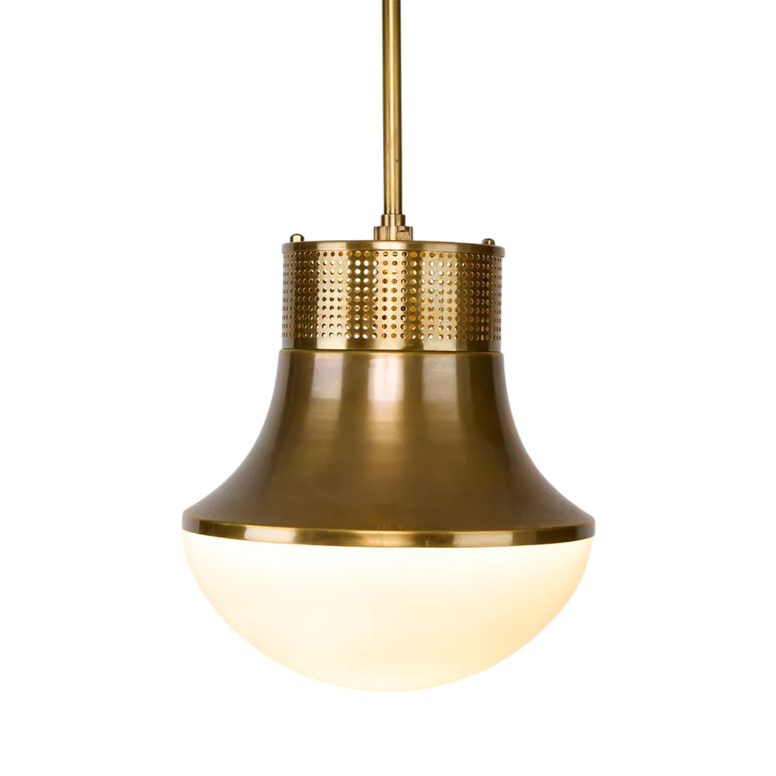 Halo Ceiling Pendant Antique Brass ELPIM31886AB