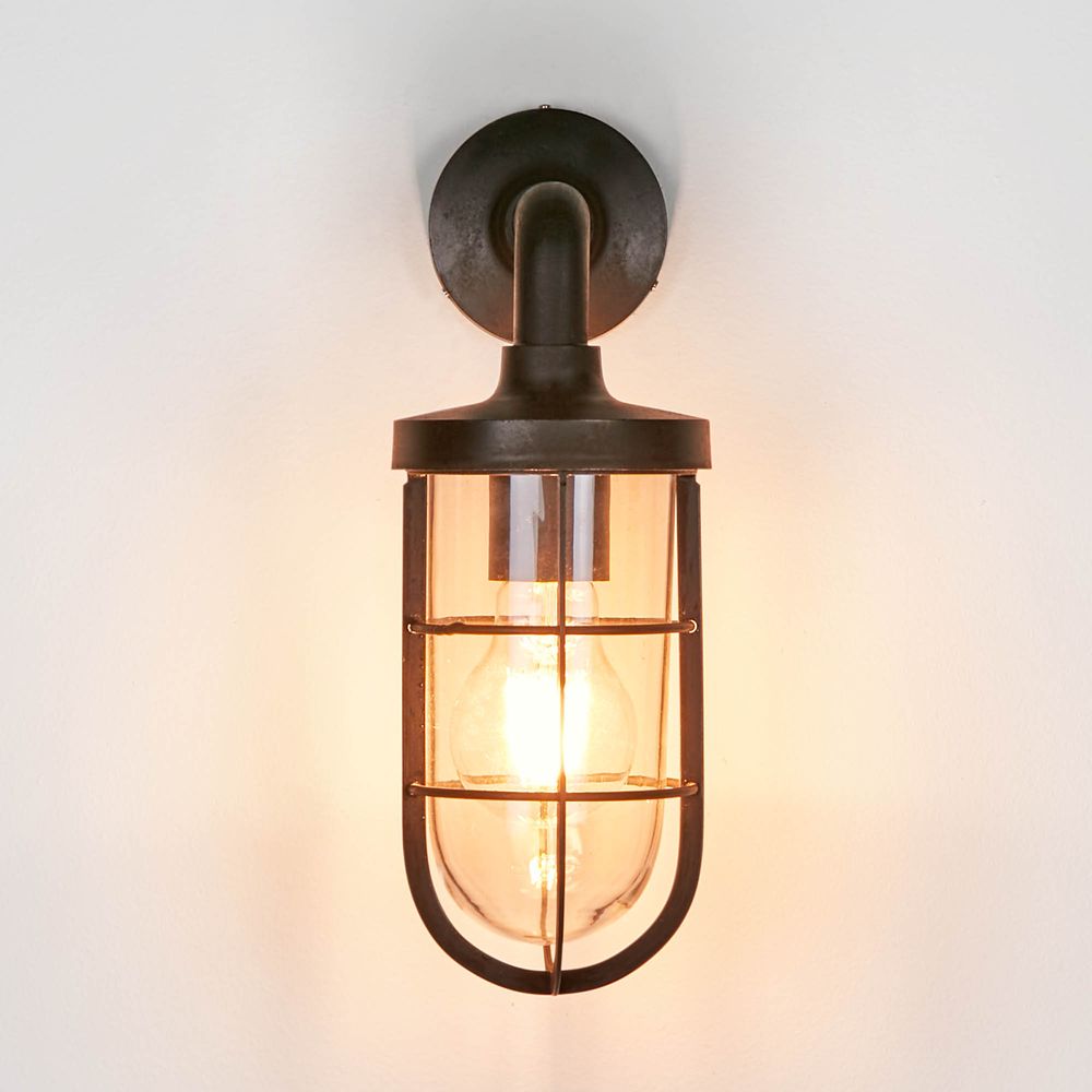 Submarine Outdoor Wall Light Black (Clearance 1 item only)