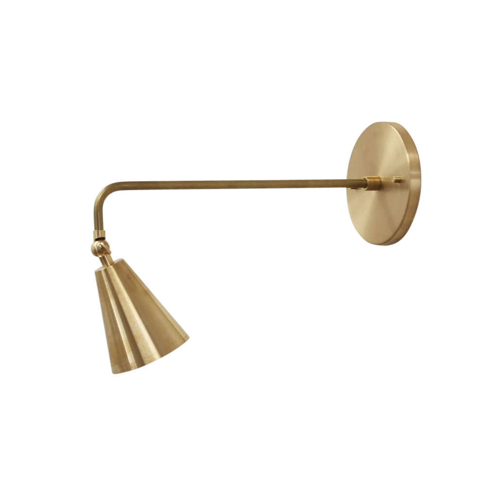 Alexa Long Arm Wall Lamp (Adjustable Shade)