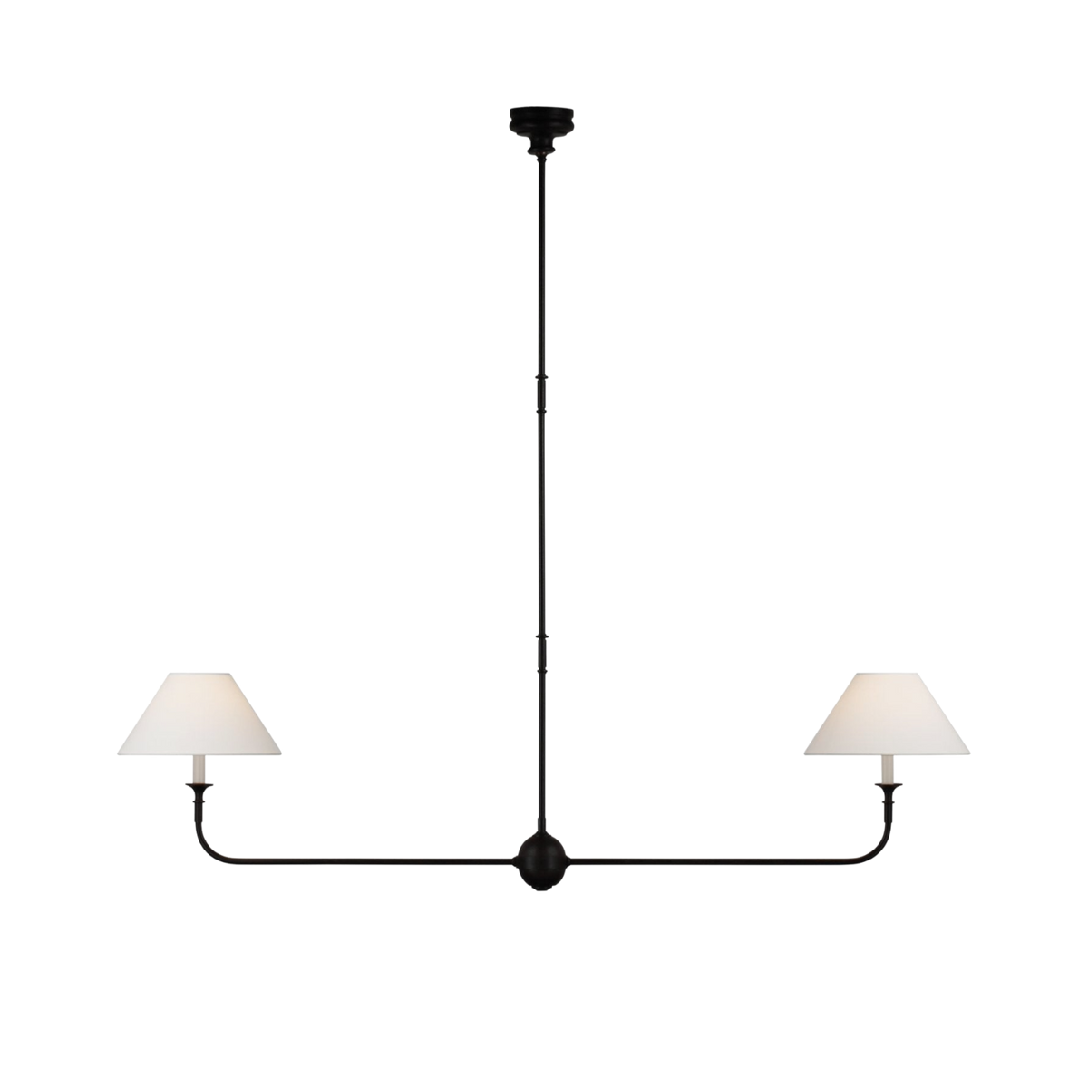 Edith 2 lamp chandelier