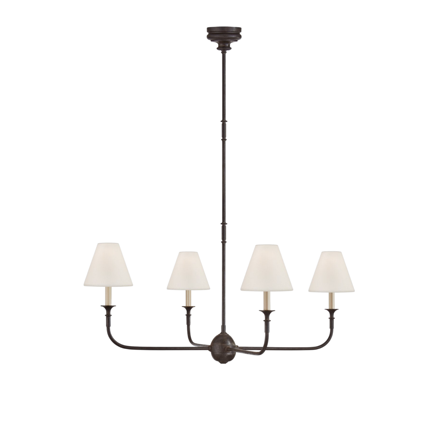 Edith 4 lamp chandelier