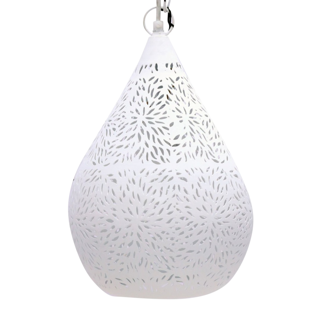 SMITH_SMITHLightingSydneyKovaSmallWhitePerforatedTeardropPendantLampAquariusLamp