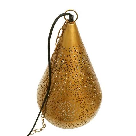 Aquarius Ceiling Pendant Medium Brass