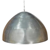 SMITH&SMITH Walton Large Shiny Zinc Iron Riveted Dome Pendant Lamp