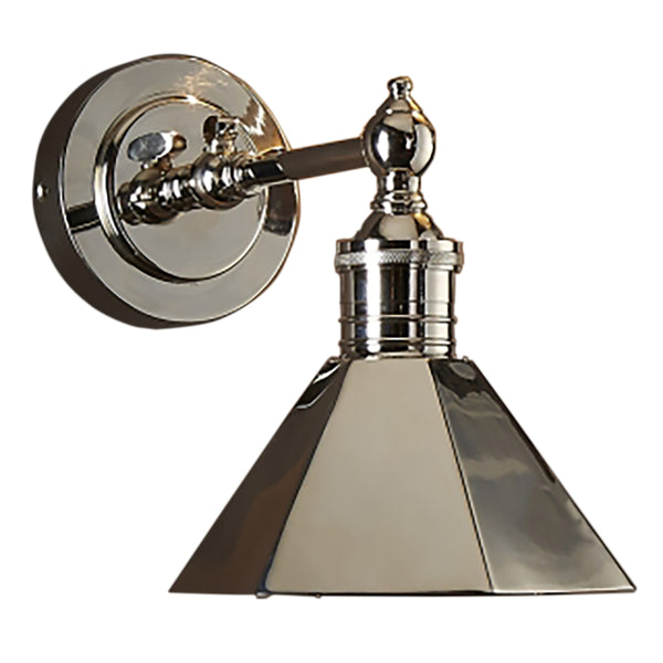 If you like the Emac & Lawton Mayfair Wall Sconce in Shiny Nickel, buy the Montgomery Shiny Nickel Sconce Wall Light from SMITH&SMITH, Australia's favourite decorative lighting store.