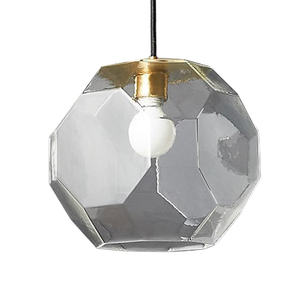 SMITH&SMITH Lighting Sydney Dashi Glass Pendant Lamp Drawing