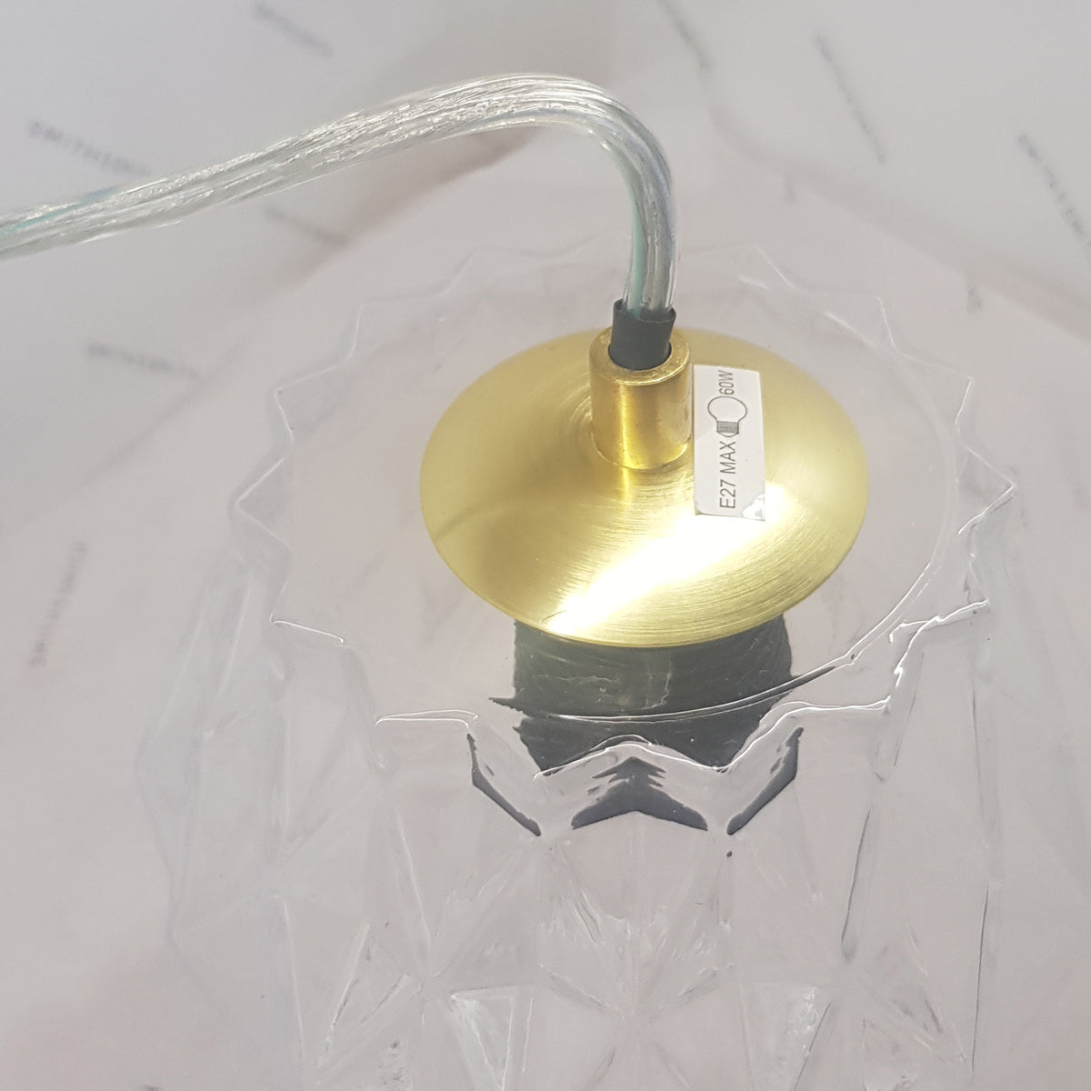 Krustallos '200' Pendant Clear Glass