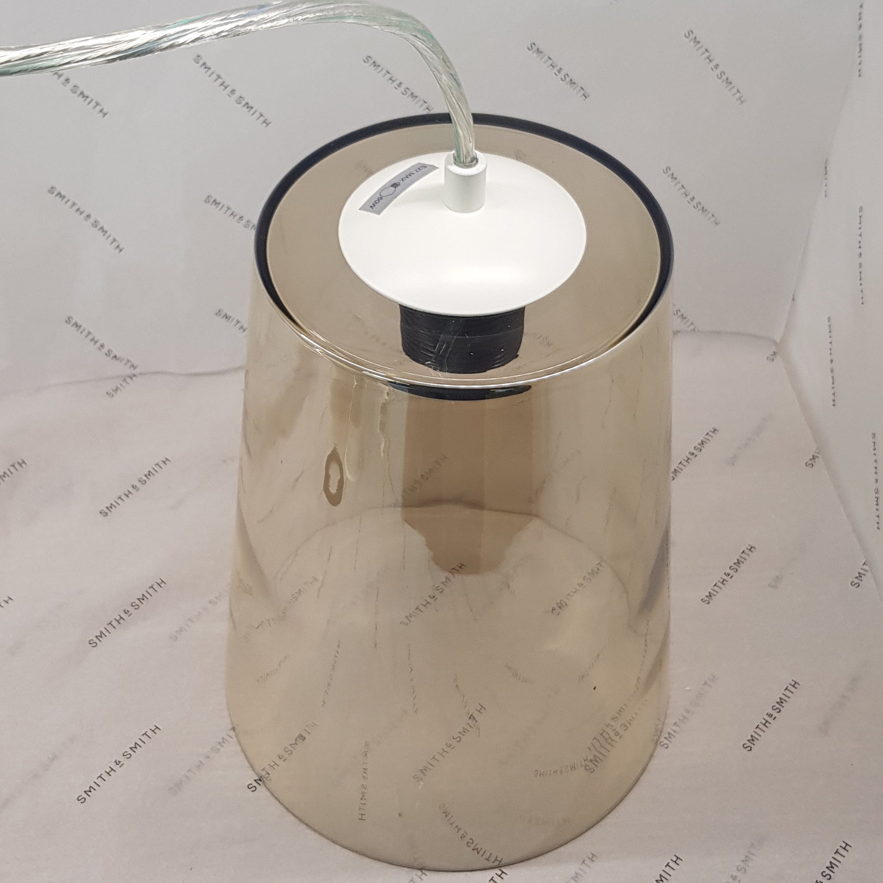 Retropasè Cognac Glass Pendant Lamp