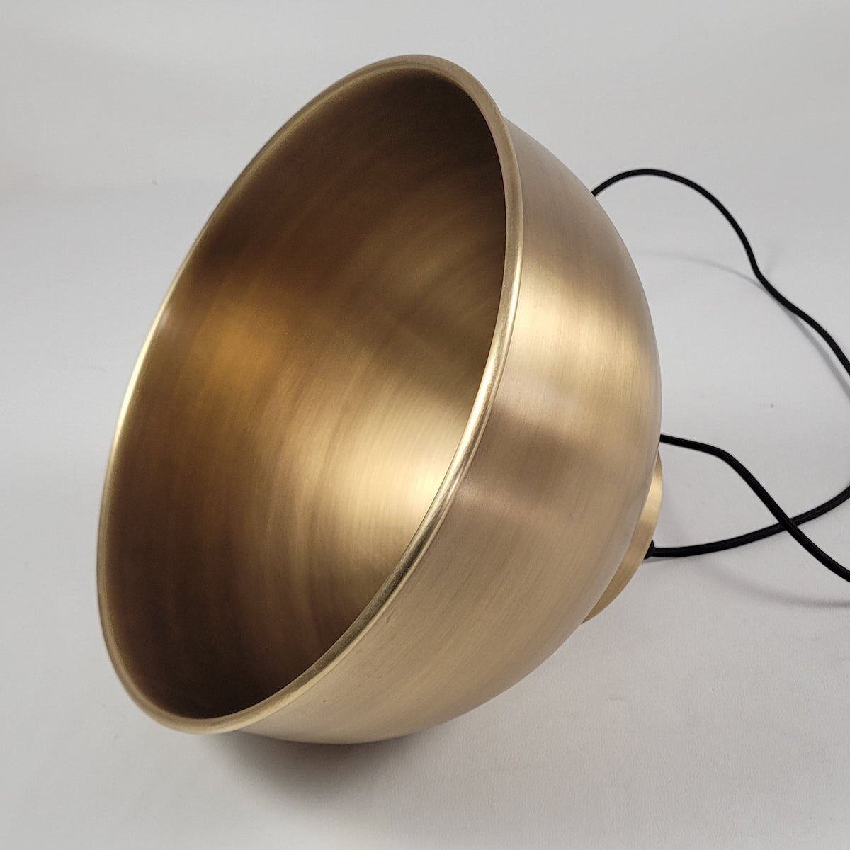 Richmond 13" Brass Dome Pendant Lamp