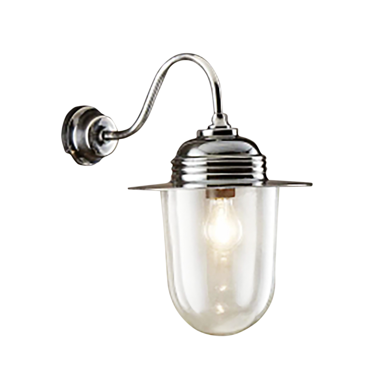 SMITH&SMITH Lighting Sydney Chandler Antique Silver Outdoor Wall Lamp