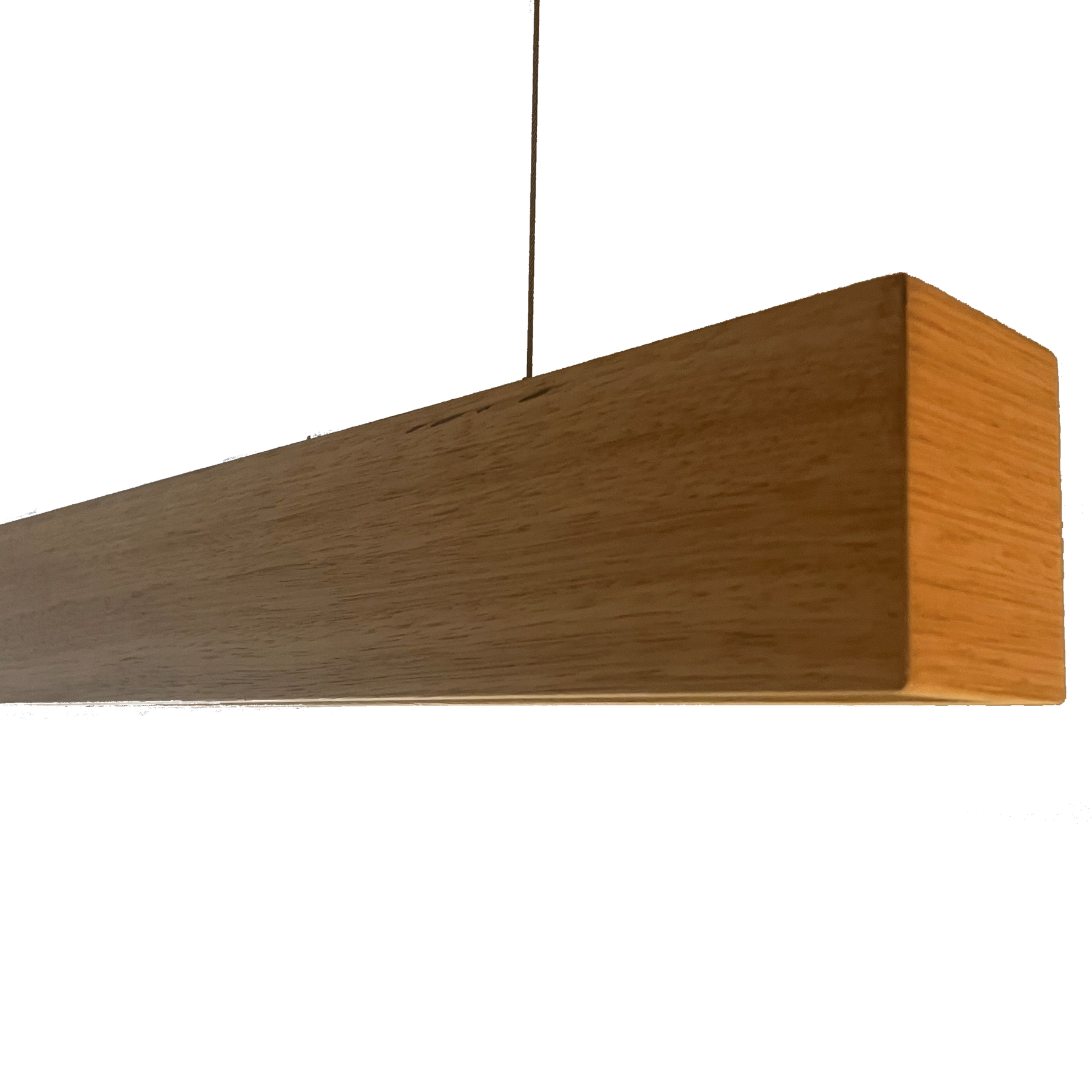 Devonport Australian Timber Linear LED Pendant Lamp (Natural Clear Finish)