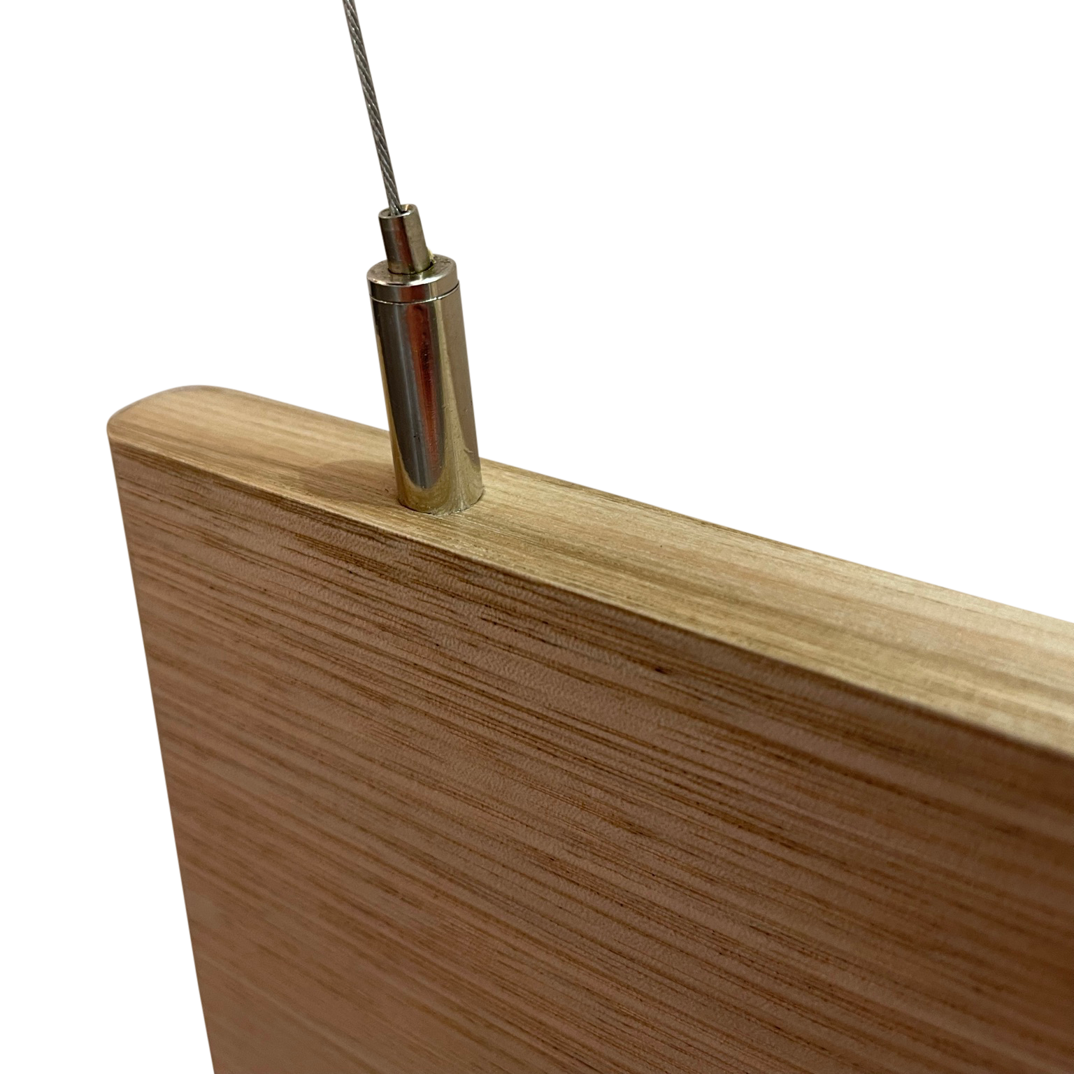 Eyre Australian Timber Linear LED Pendant Lamp (Black Finish)