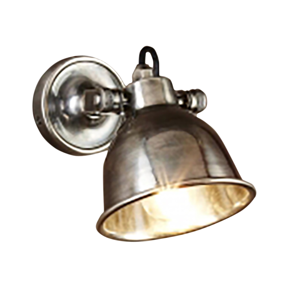 SMITH & SMITH Florence Antique Silver Sconce Wall Light