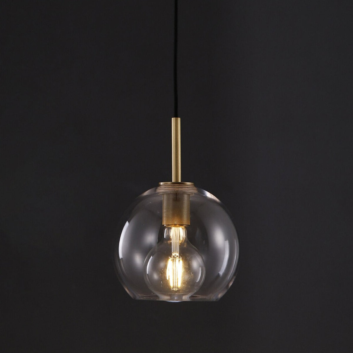 Bloomfield Round Glass Pendant Lamp