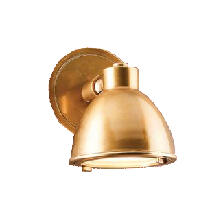 Panama Outdoor Wall Light Antique Brass
