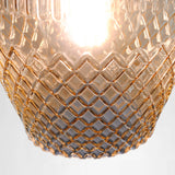 SMITH&SMITH Zarz Amber Glass Pendant Lamp 