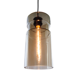 SMITH&SMITH Lighting Sydney Retropolis Cognac Glass Pendant Lamp Drawing