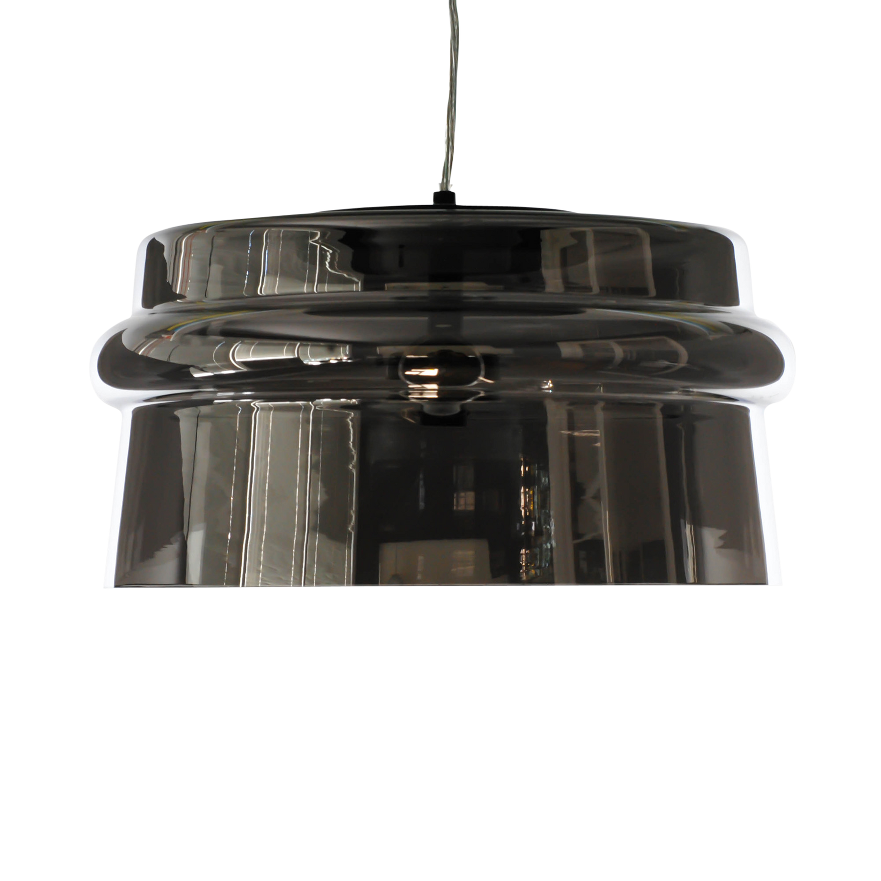 SMITH&SMITH glass drum pendant shade