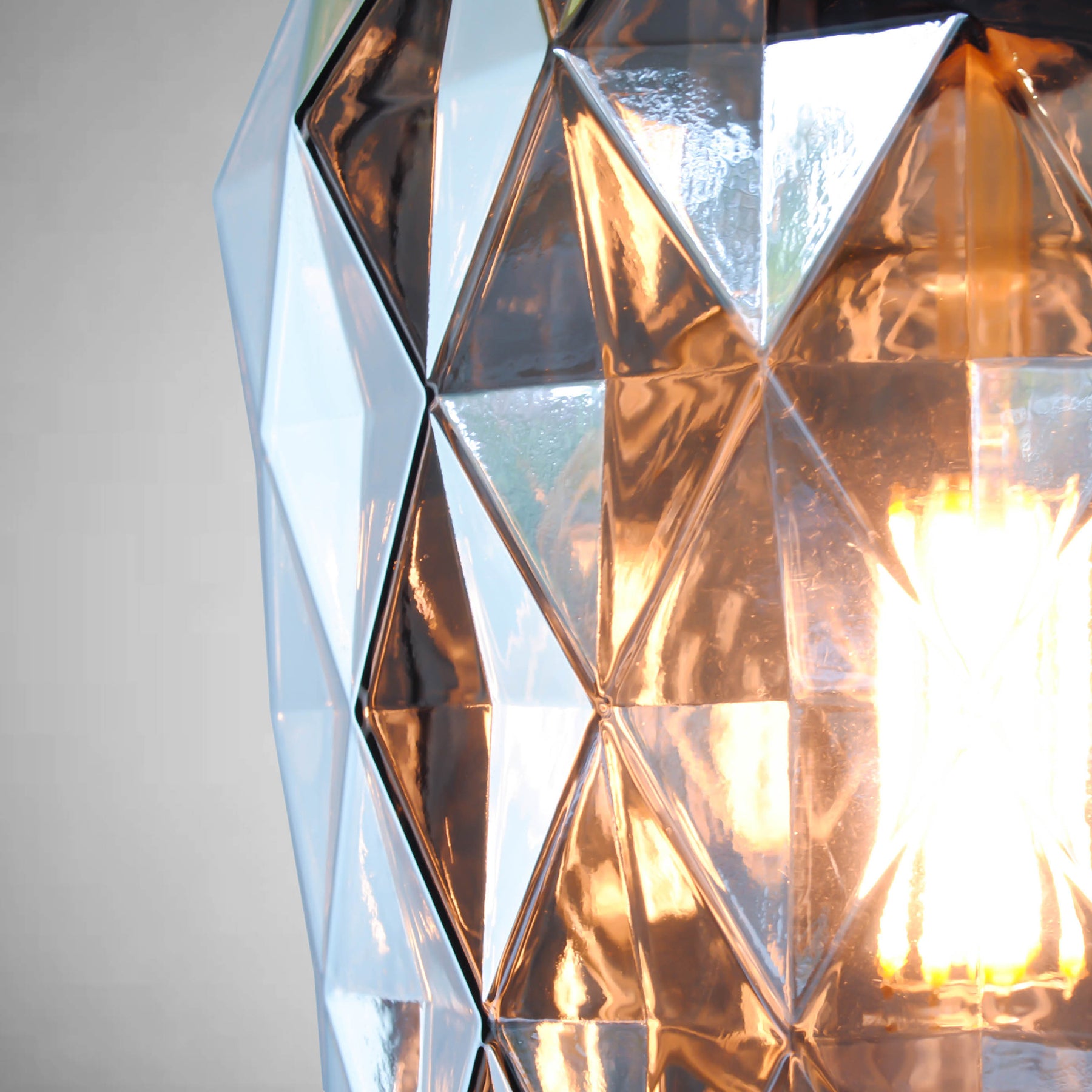 Krustallos '273' Smoke Pendant Lamp