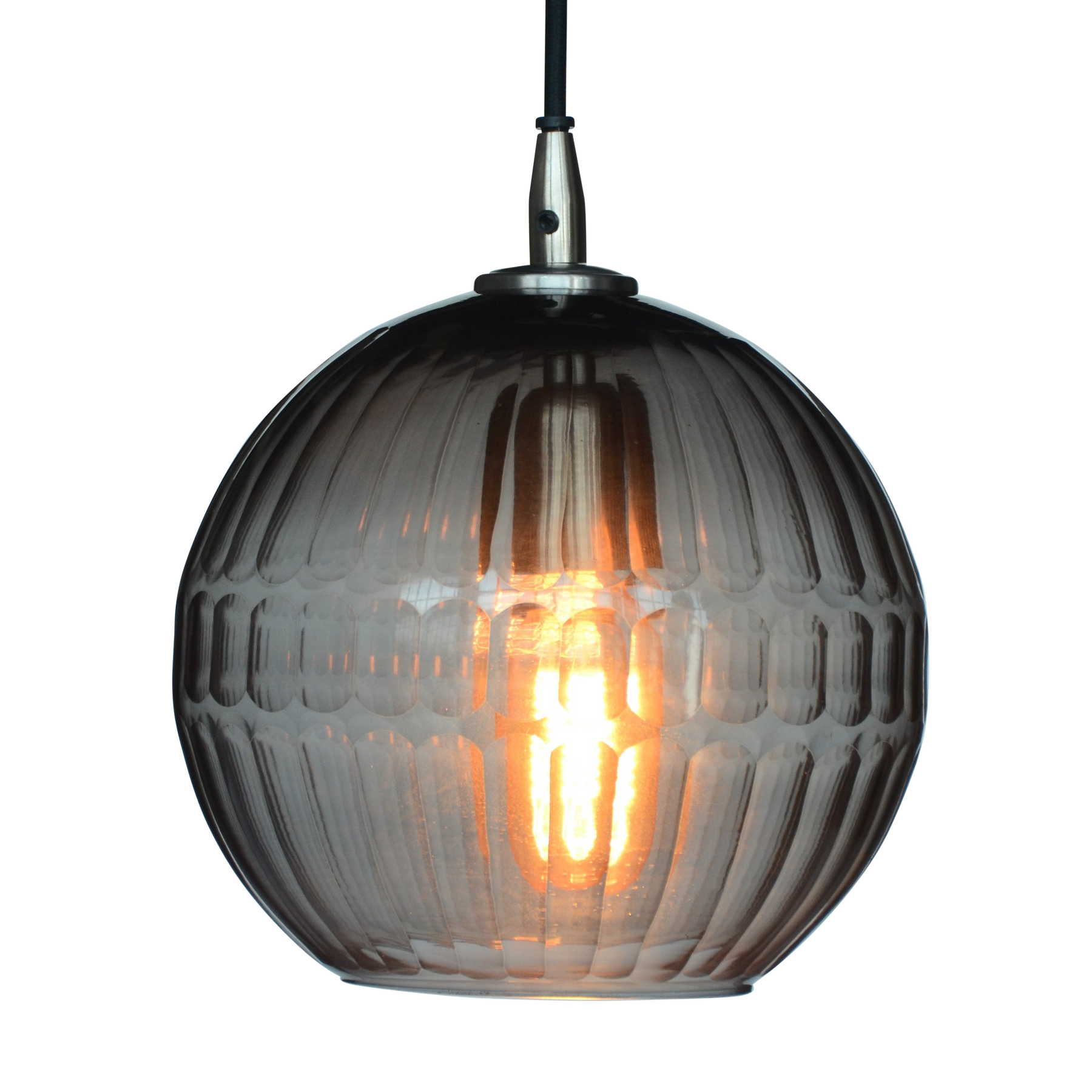 SMITH&SMITH Oscar Honeycomb Hand Cut Crystal Glass Pendant Lamp