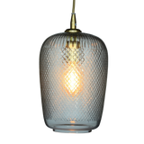 SMITH&SMITH Jasper Diamond Hand Cut Crystal Glass Pendant Lamp