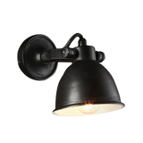 SMITH & SMITH Florence Antique Black Sconce Wall Light
