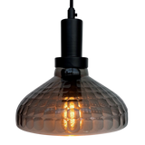 SMITH&SMITH Lucas Hexagonal Hand Cut Glass Pendant Lamp