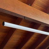 SMITH&SMITH Tanami Round Linear Opal Glass with Black fittings - Sydney 2021 - close up view