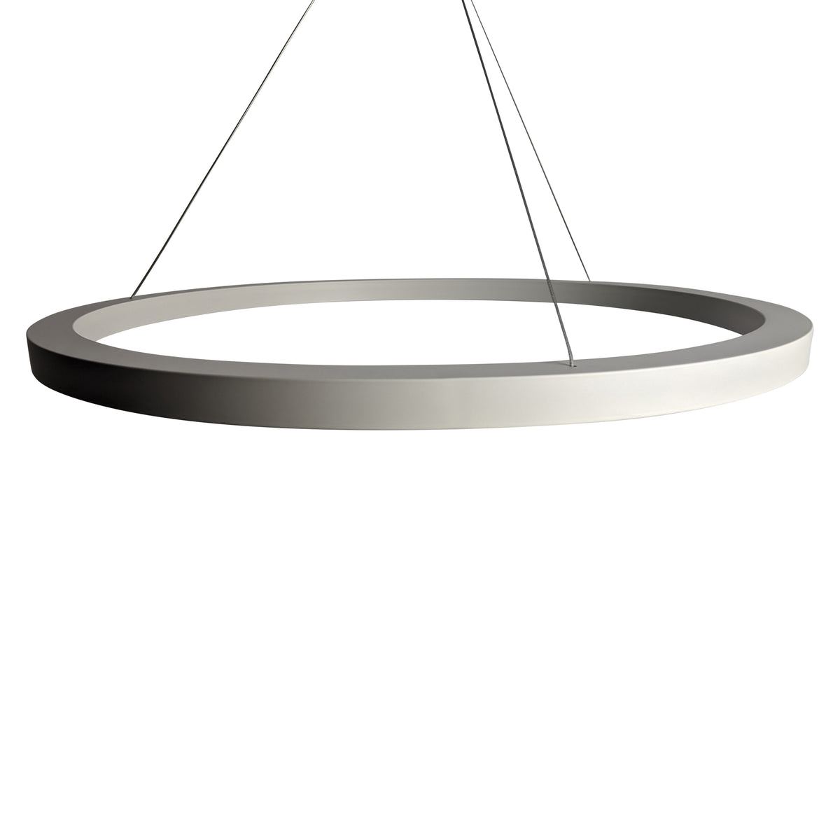 Rotondo LED White Ring Pendant - 400mm