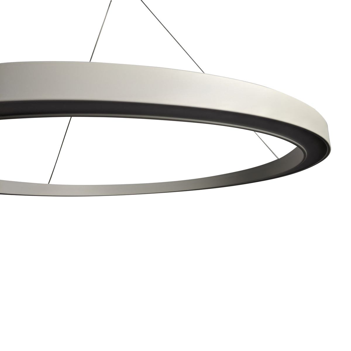 Rotondo LED White Ring Pendant - 400mm