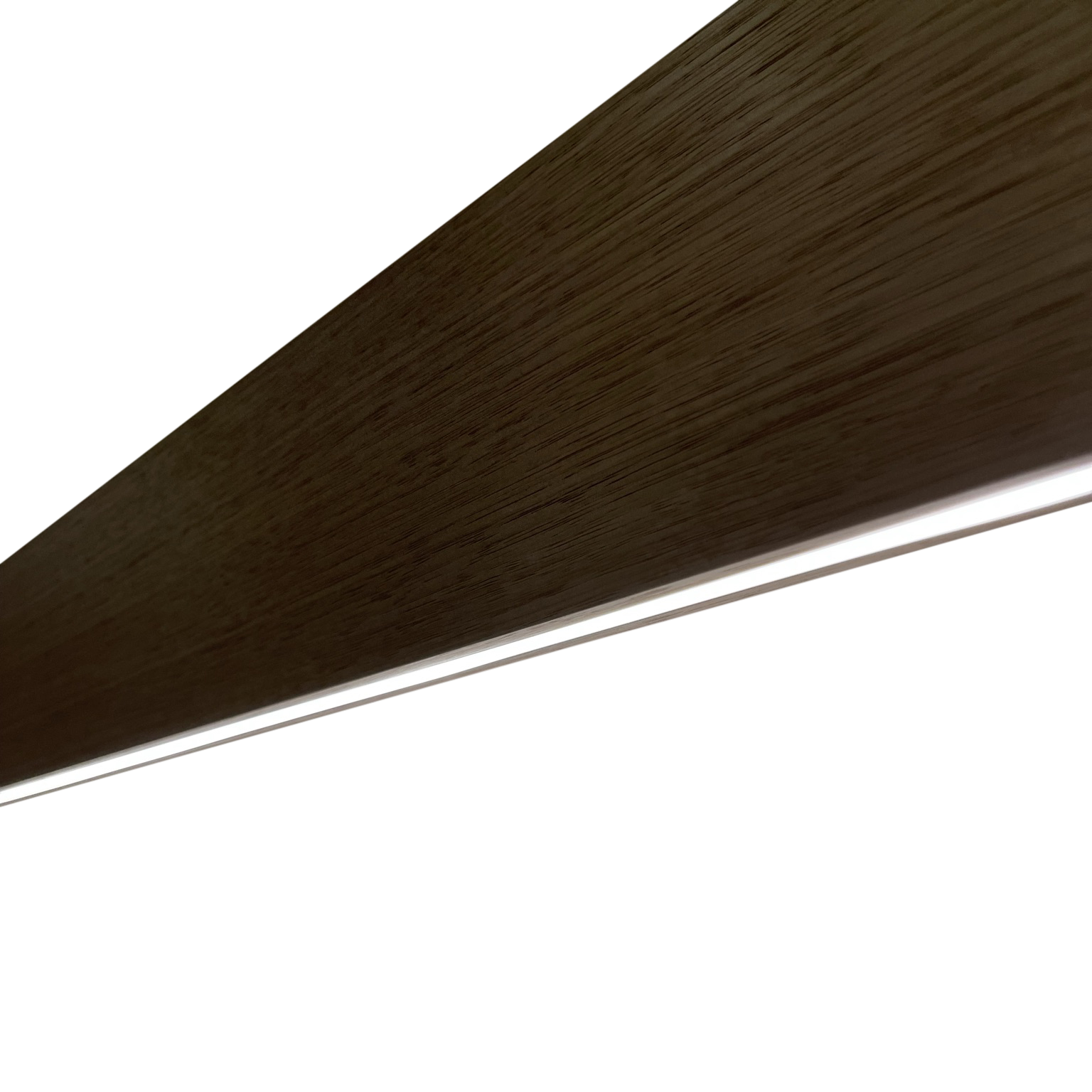 Eyre Australian Timber Linear LED Pendant Lamp (Black Finish)