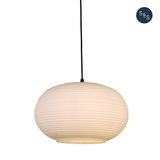 oval glass pendant light