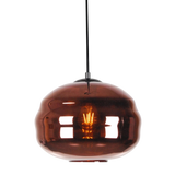 SMITH&SMITH Lighting Sydney Jupiter Hand-blown Pendant Lamp in Copper Glass 