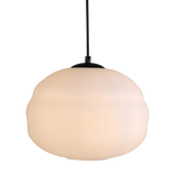 SMITH&SMITH Lighting Sydney Jupiter Hand-blown Pendant Lamp in Matte-white Opal Glass