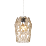 SMITH&SMITH large clear cut glass pendant light