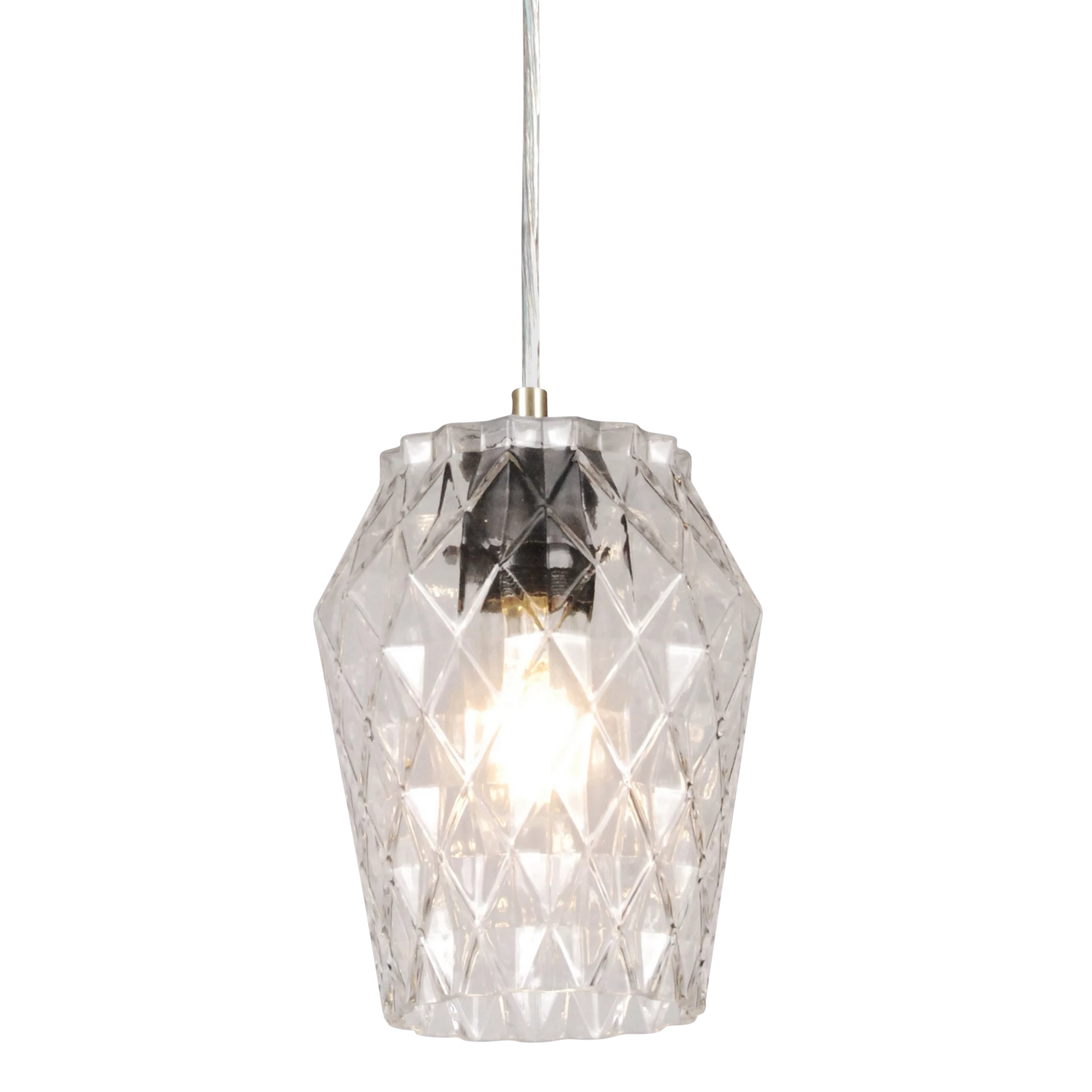 SMITH&SMITH modern cut glass pendant light
