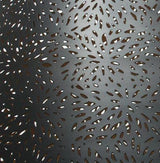 SMITH&SMITH Kova Black Perforated Teardrop Pendant Lamp. Zaffero Aquarius Black Perforated Teardrop Pendant Light