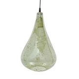 SMITH&SMITH Lighting Sydney Arthur Teardrop Pale Green Stone Glass Pendant