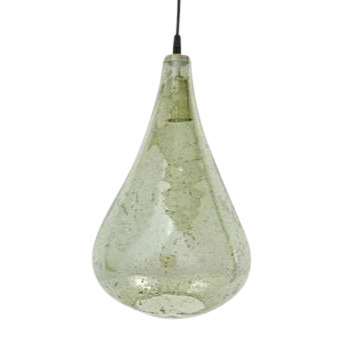 SMITH&SMITH Lighting Sydney Arthur Teardrop Pale Green Stone Glass Pendant