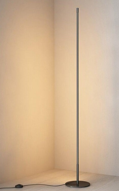 Eureka LED Floor Lamp Linear style in matte black only at SMITH&SMITH Lighting Sydney 1500mm  Insta