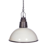 SMITH&SMITH Lighting Sydney Omaru Iron Dome White Pendant Light