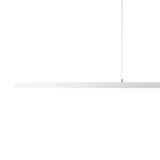 SMITH&SMITH Nullarbor LED Linear Matte-White Slimline Pendant Lamp - 2400mm