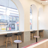 SMITH&SMITH Reffro Matte-white pendant lamp in bubble tea shop melbourne box hill. insta