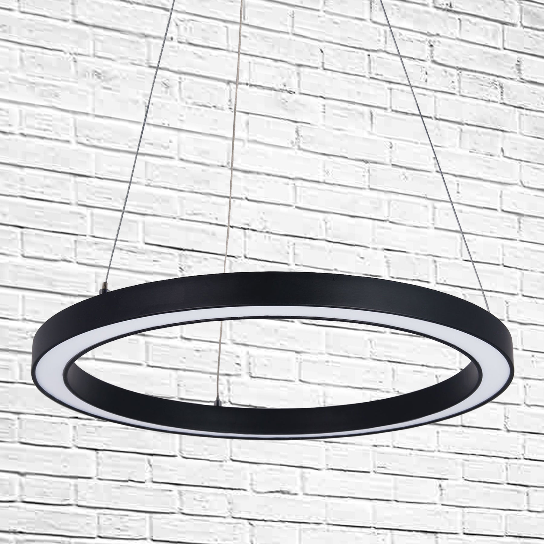 Rotondo Black Round LED Pendant Ring Lamp. Do you like the Oriel Nimbus LED Ring? Then you will love the SMITH&SMITH Rotondo Black Round LED Pendant Ring Lamp. 